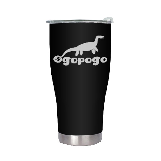 Ogopogo Cute Lake Monster Cryptid Stainless Steel Tumblers