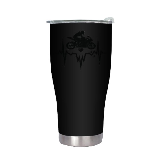 Fast Line Rider Motorcycle Stainless Steel Tumblers