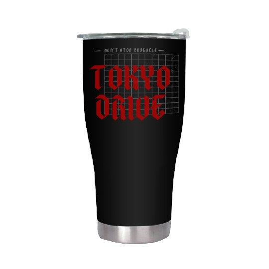 tokyo drive Stainless Steel Tumblers