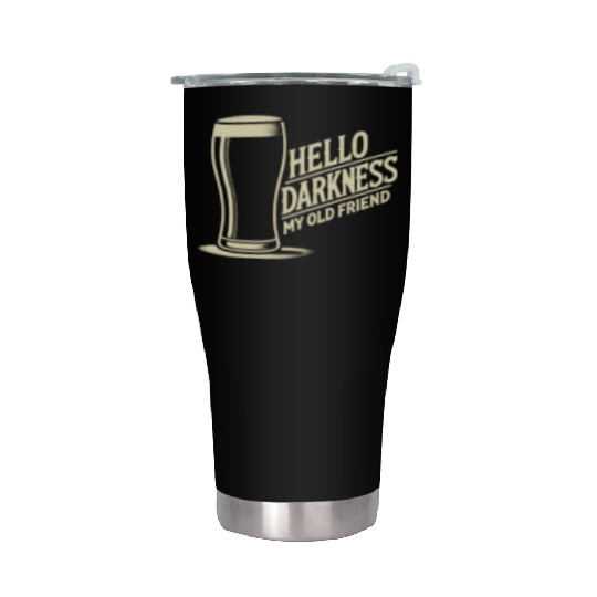 Stout Beer Dark Friend Stainless Steel Tumblers