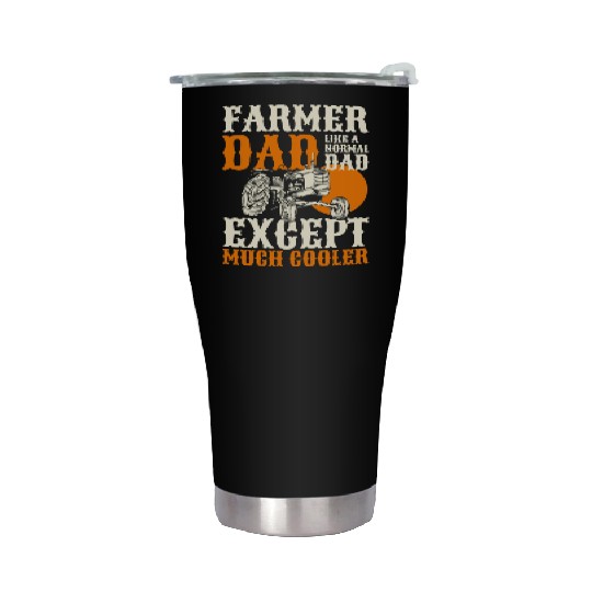 Farmer Yard Farmer Agriculture Stainless Steel Tumblers