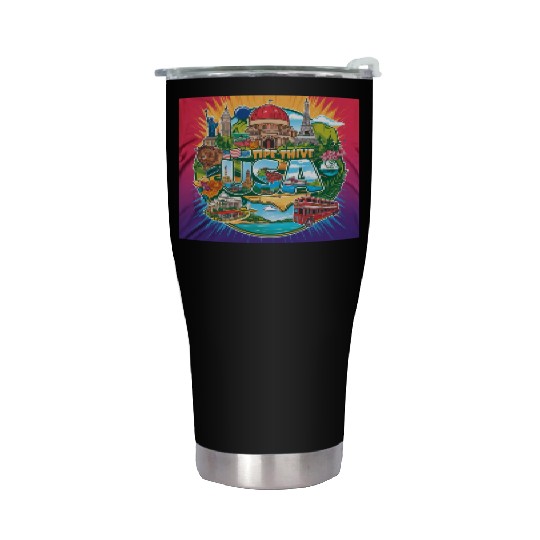 USA TOUR Stainless Steel Tumblers