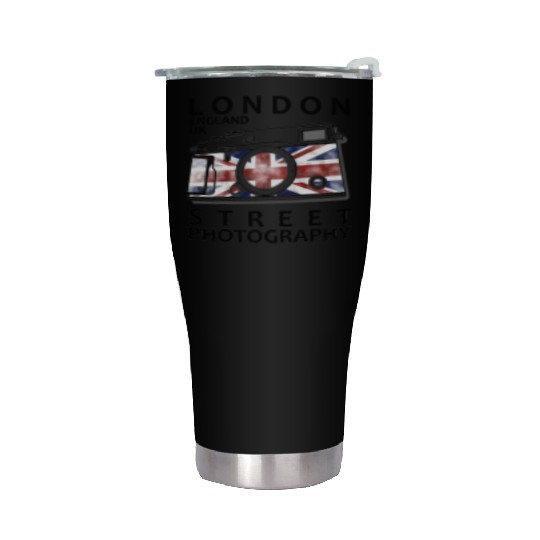 London Street Photography Stainless Steel Tumblers