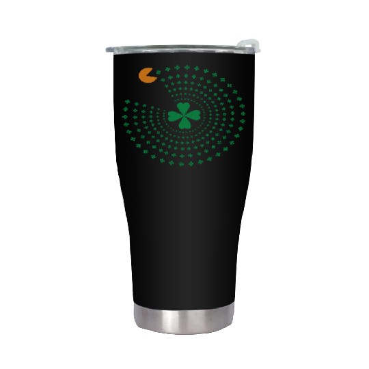 St Patrick Pacman Stainless Steel Tumblers