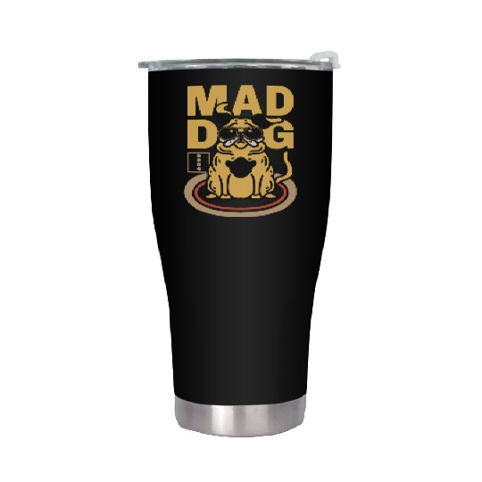 Mad Dog Animal Stainless Steel Tumblers