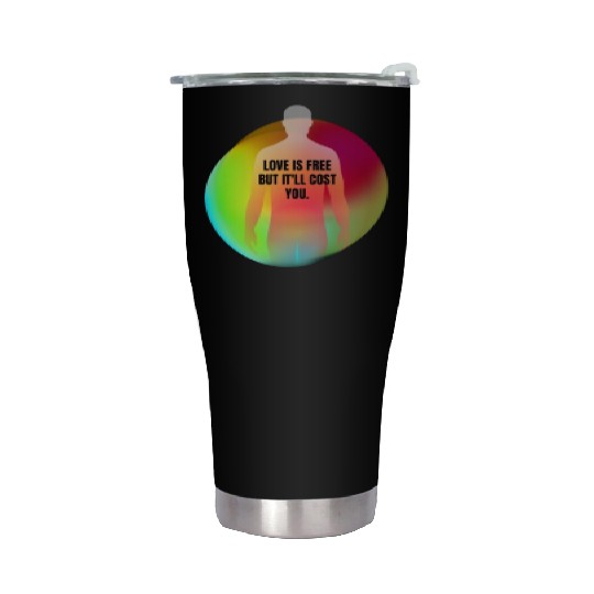 Black Neon Green Red Spiritual Chakra Stainless Steel Tumblers