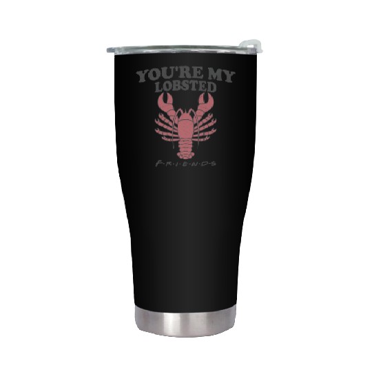 Friends You re My Lobster Rachel Ross Stainless Steel Tumblers