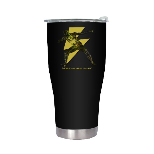 Lightning Bolt Stainless Steel Tumblers