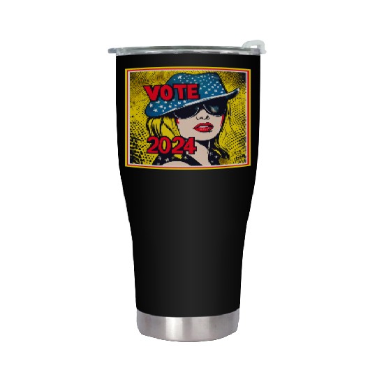 Vote 2024 Election Stainless Steel Tumblers 00013