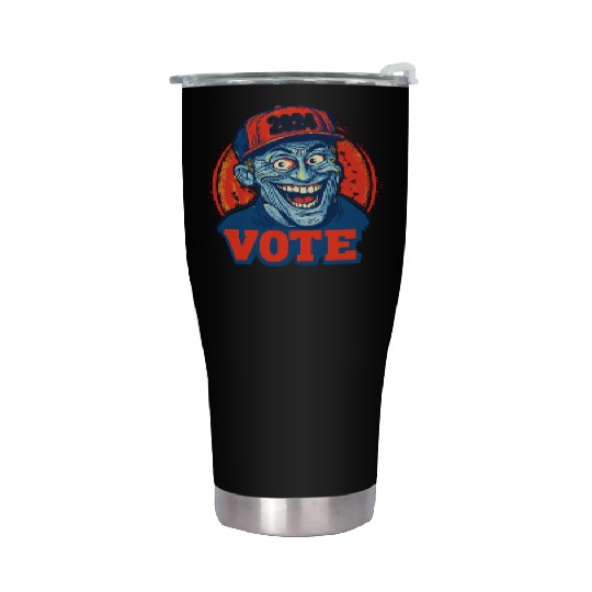 Vote 2024 Election Stainless Steel Tumblers 0009