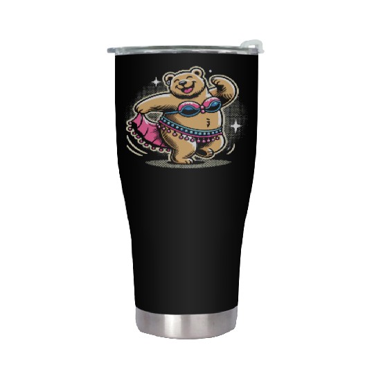 Tribal Fusion Rhythmic Dance Art For Belly Dance Stainless Steel Tumblers