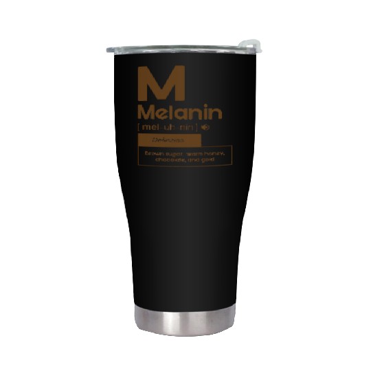 Melanin Definition Brown Sugar Warm Honey Stainless Steel Tumblers