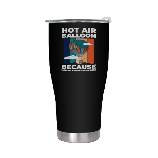 Balloon Aviation Fun Hobby Stainless Steel Tumblers