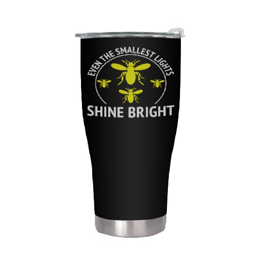 Fireflies Firefly Lightning Bug Insect Collector Stainless Steel Tumblers