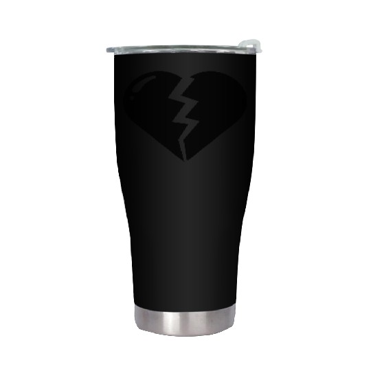 Heart broken hearts vector path16 Stainless Steel Tumblers