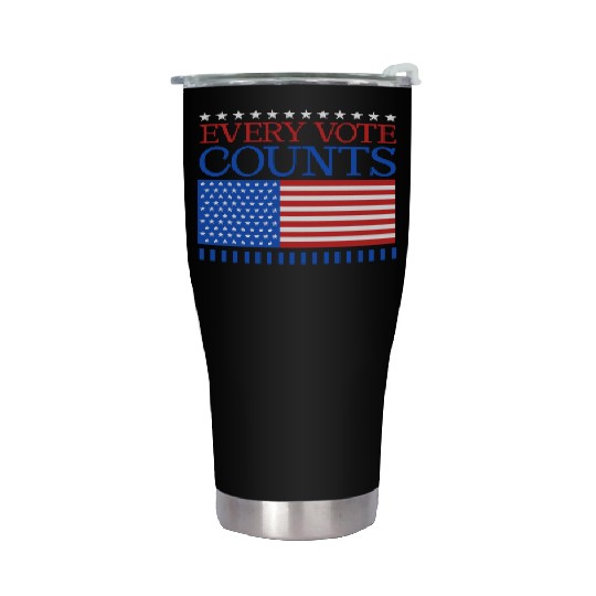 Every Vote Counts - Election Stainless Steel Tumblers