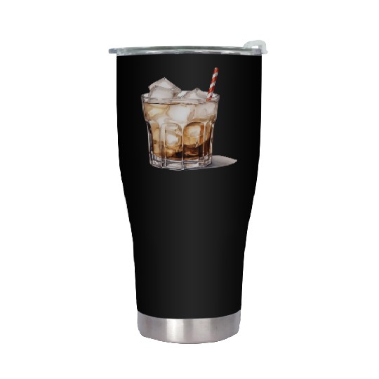 Iced Coffee Cocktail Stainless Steel Tumblers