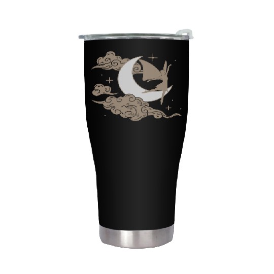 Spread Your Wings in the Air Celestial Angles Stainless Steel Tumblers