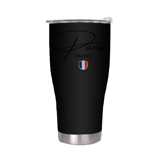 I love Paris, Paris France Stainless Steel Tumblers
