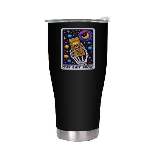 Tarot Card Collection - The Shit Show Stainless Steel Tumblers