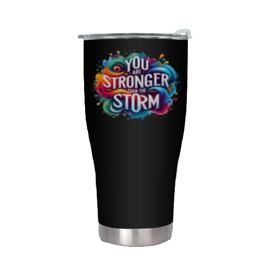 Wellness Collection - Stronger Than the Storm Stainless Steel Tumblers