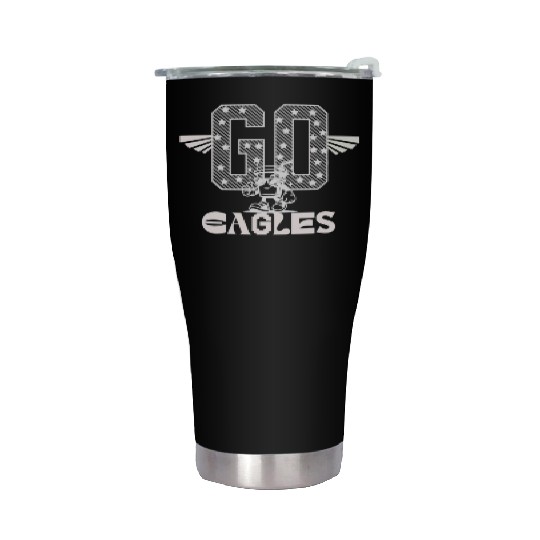 Go Wildcats Team Spirit Gift for Men, Women, Boys, Stainless Steel Tumblers