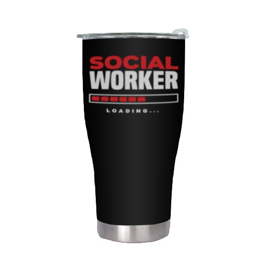 Social Worker Is Invited Stainless Steel Tumblers