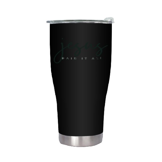 Jesus Paid it all Stainless Steel Tumblers