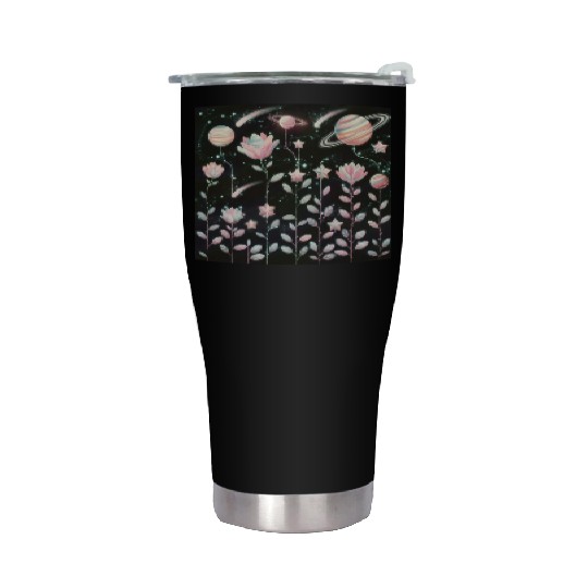 Celestial Garden Stainless Steel Tumblers