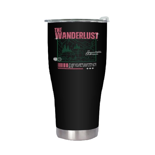 The Wanderlust Stainless Steel Tumblers