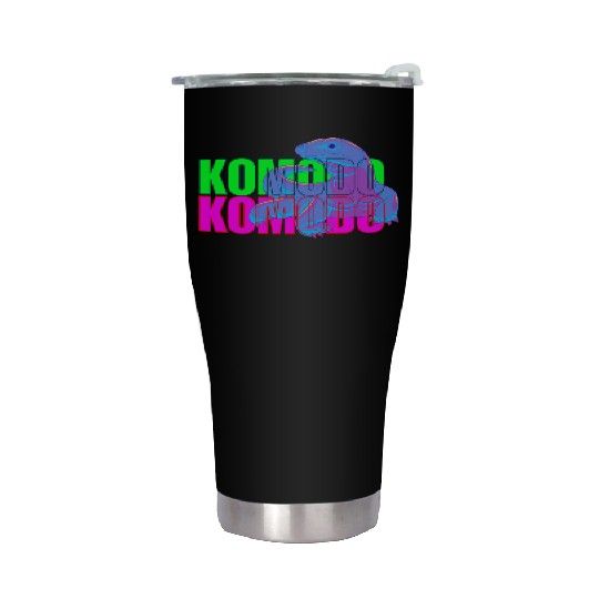 Majestic Komodo Dragon Stainless Steel Tumblers