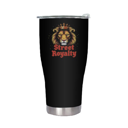 Street Royalty Lion Streetwear Stainless Steel Tumblers