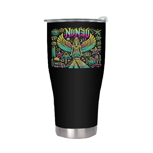 Anunakiz Celestial Enki Guardian Stainless Steel Tumblers
