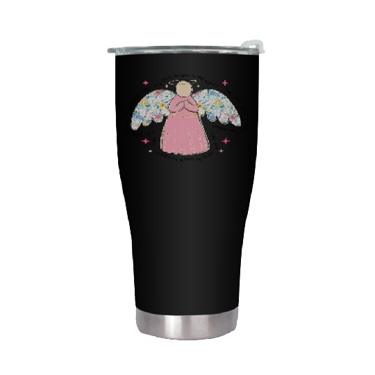LUKE 2 19 GLORY TO GOD IN THE HIGHEST Stainless Steel Tumblers