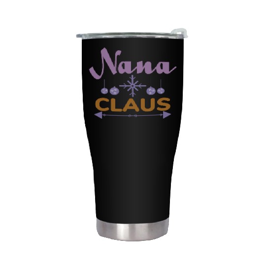 Nana Claus Stainless Steel Tumblers