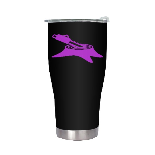 Chainsaw Tree Felling Lumberjack Forest Stump Wood Stainless Steel Tumblers