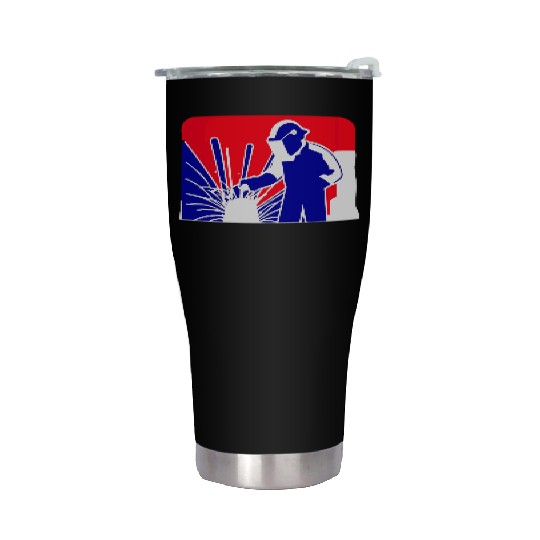 Major League Welder Sticker – Perfect for Proud We Stainless Steel Tumblers