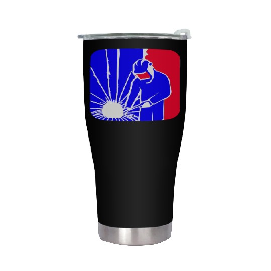 Major League Welder Sticker – Ideal Welding Gift Stainless Steel Tumblers