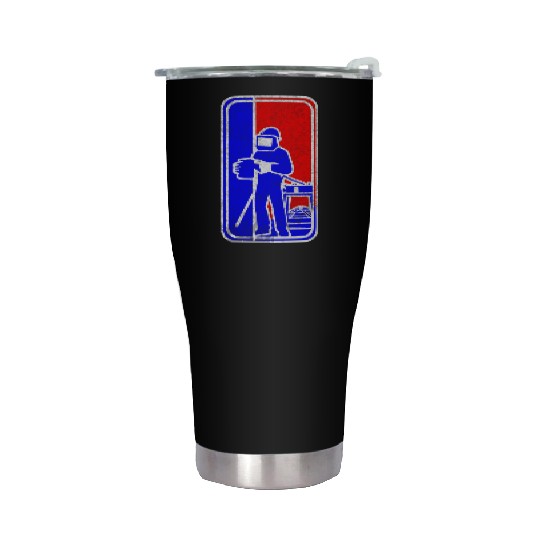 Major League Welder Sticker – Iconic Welder Life D Stainless Steel Tumblers