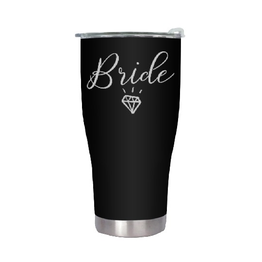 Bride Wedding Engagement Bachelorette Party Stainless Steel Tumblers