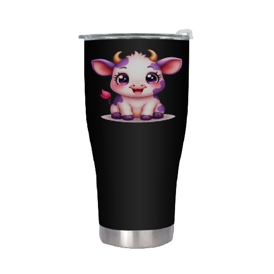 blueberry cow Gift unique Stainless Steel Tumblers