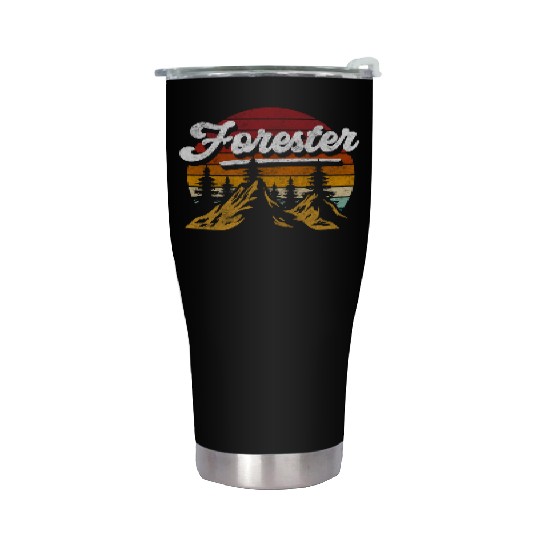 Forester Nature Protector Chainsaw Stainless Steel Tumblers