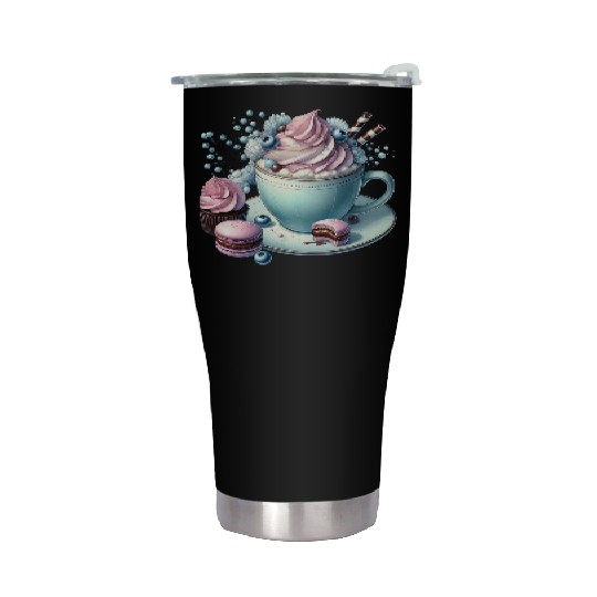 Christmas ice cream, Coquette Chistmas Stainless Steel Tumblers