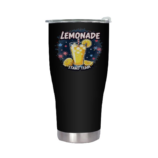 Lemonade stand team Stainless Steel Tumblers