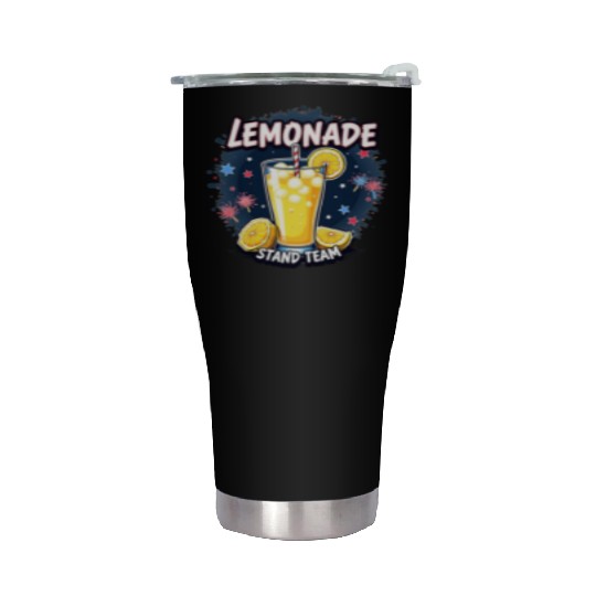 Lemonade stand team Stainless Steel Tumblers