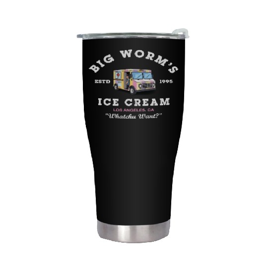 Big Worm s Ice Cream Whatchu Want Stainless Steel Tumblers