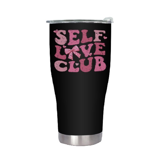 Self Love Club, Valentine Retro Stainless Steel Tumblers