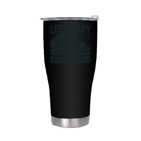 Legendary Since 2020 Birthday Vibes Stainless Steel Tumblers