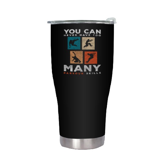 Freerunner Extreme Sport Underground Adventure Stainless Steel Tumblers