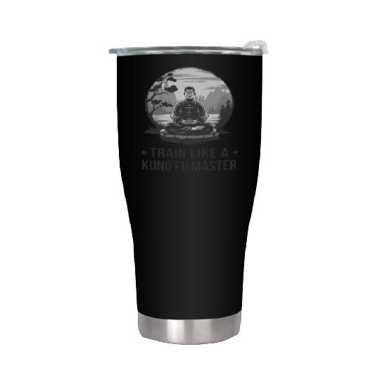 Master Kung Fu Spirit Stainless Steel Tumblers